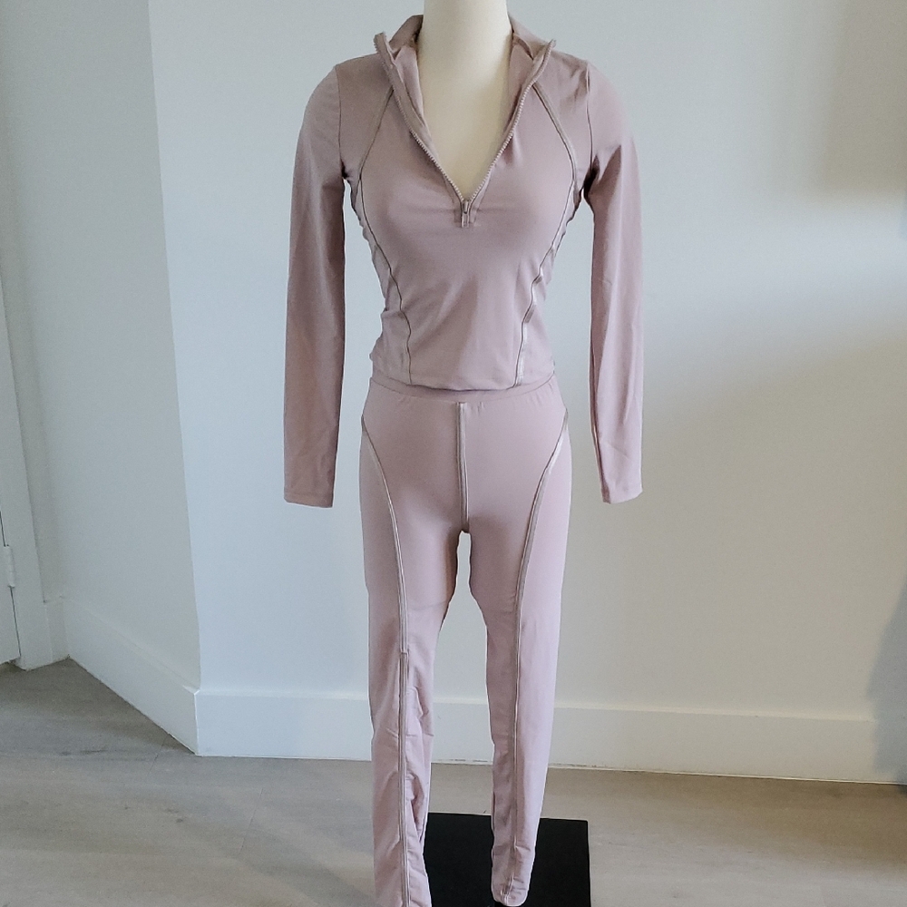 JLUXLABEL Mauve Jumpsuit